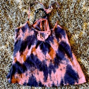 Free people open back top